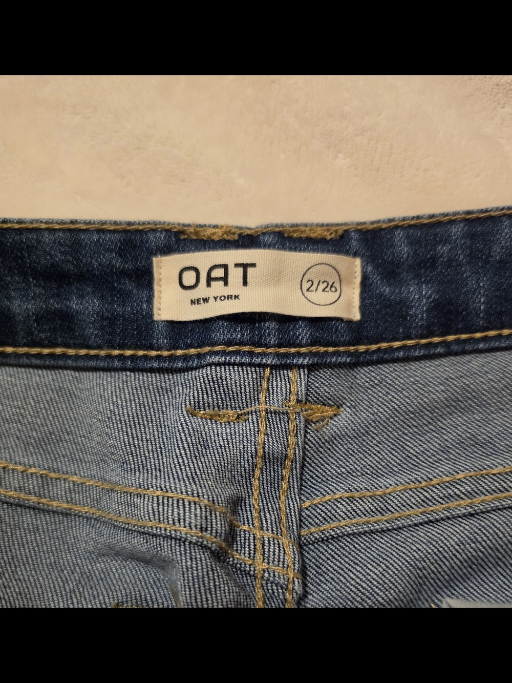 OAT New York Light Blue Denim Jeans